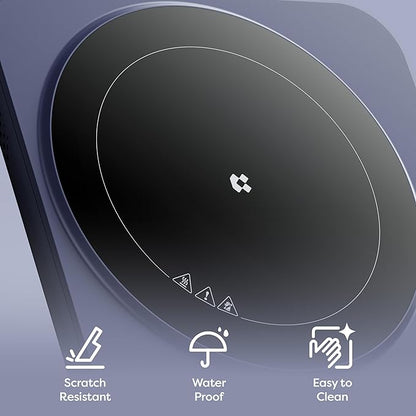 CIARRA CATIH1A-M Portable Induction Cooktop, Slim Single Electric Countertop