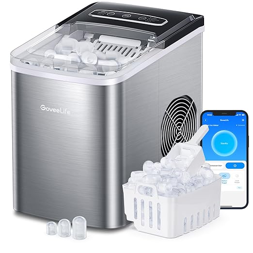 GoveeLife Smart Countertop Ice Makers, Portable Ice Maker Machine