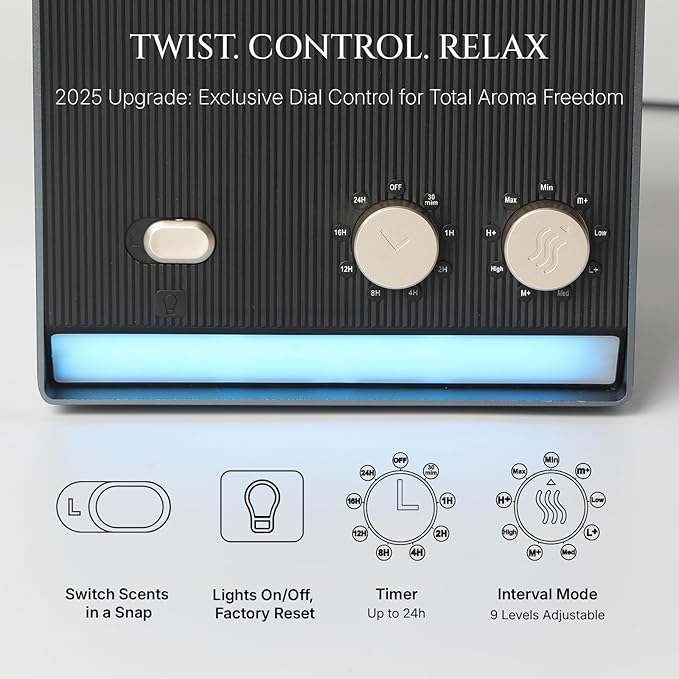Smart Waterless Essential Oil Diffuser