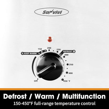 Sunvivi 26-Quart Roaster Oven, Electric Roaster Oven