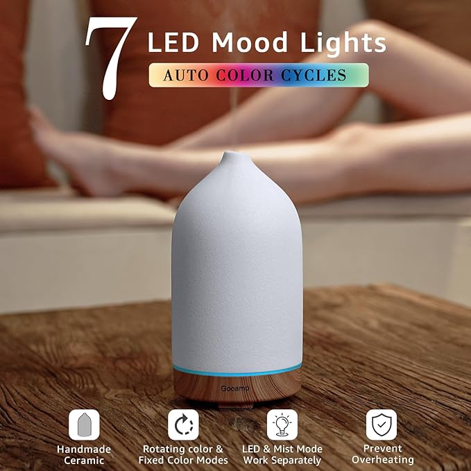 200ML Ceramic Essential Oil Diffuser
