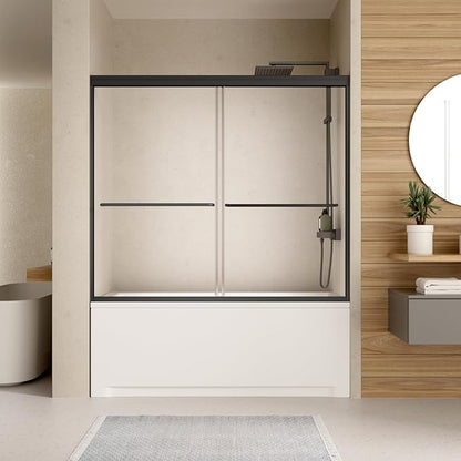 Royal Guard 56-60" W x 58" H Semi-Frameless Sliding Shower Door