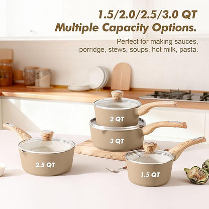 SENSARTE Ceramic Nonstick Sauce Pan