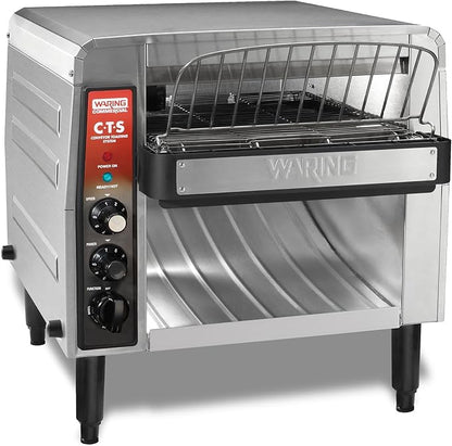 Waring Commercial CTS1000B Conveyer Toaster, 1000+ slices per hour, 6-20 Phase
