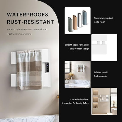 Electric Heated Towel Warmer Rack