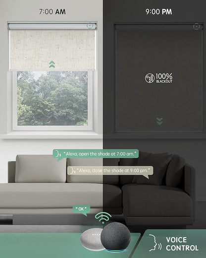 Yoolax Motorized Roller Shades, Compatible