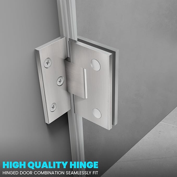 Bathroom Hinged Shower Door