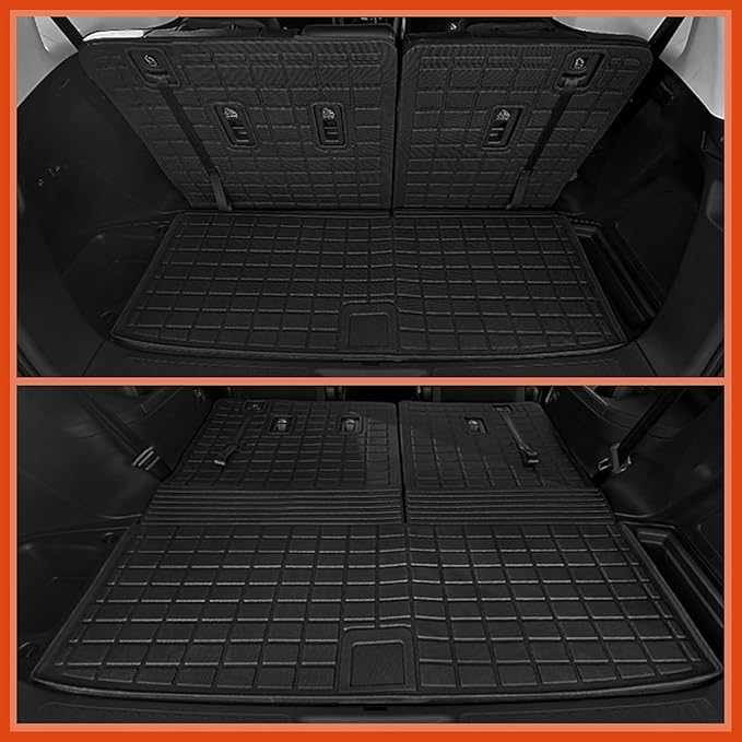 Floor Mats Fit for 2024 2025 Lexus TX350 TX550h+ 6 Seats Second-Row Captain's Chairs Floor Mats & Trunk Mat with Backrest Mats and 2nd Backrest Mats Replacement for Lexus TX Accessories