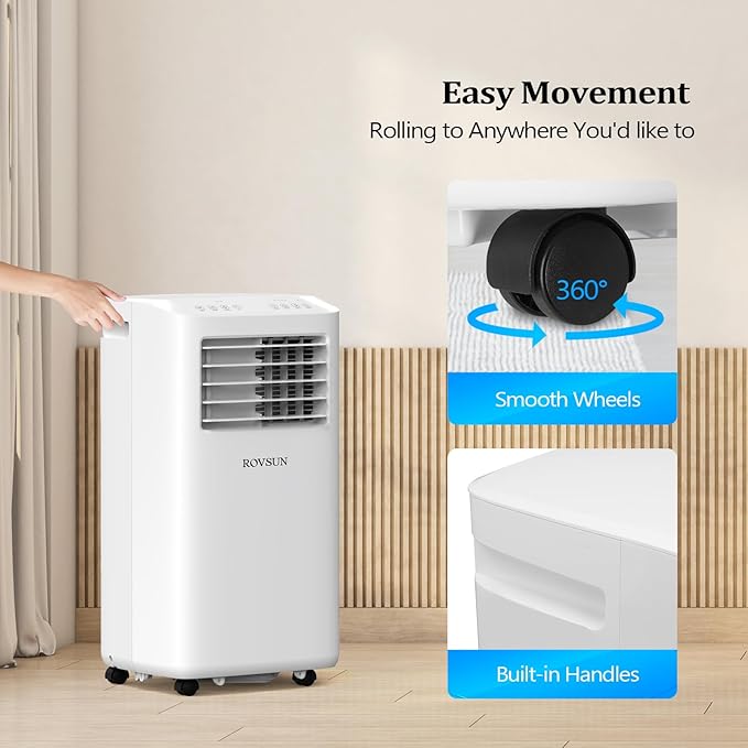 ROVSUN WiFi Enabled Smart 10000 BTU Portable Air Conditioner