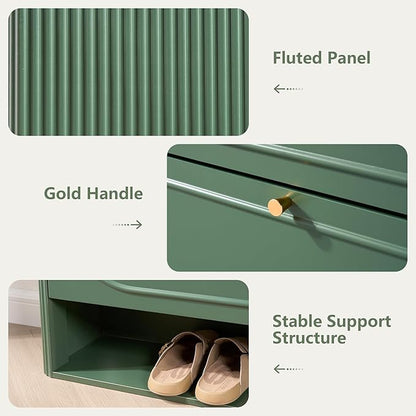 Shoe Storage Cabinet Entryway, Narrow Shoe Cabinet