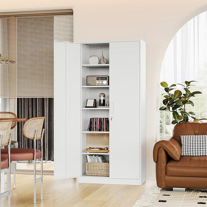 Metal Storage Cabinet-72” Tall Steel File Cabinets