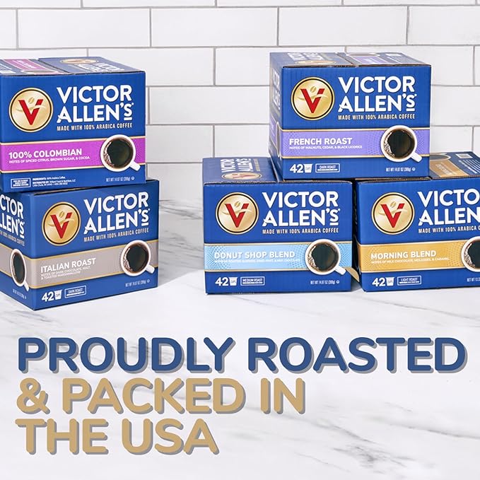 Victor Allen's Coffee French Vanilla Cappuccino, Single Serve Cappuccino Mix