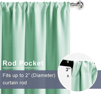 JIUZHEN Blackout Curtains for Bedroom
