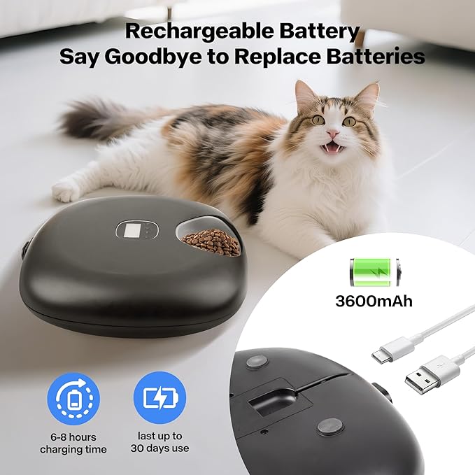 PetPrime 6-Meal Automatic Cat Feeder