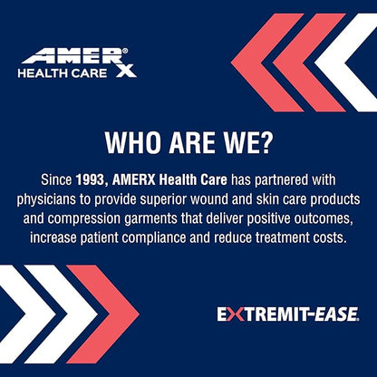 EXTREMIT-EASE Compression Garment 30-50 mmHg Lower Leg Compression Wrap - Ideal for Mild to Moderate Lymphedema Swelling, Venous Insufficiency, and Post-Op Edema