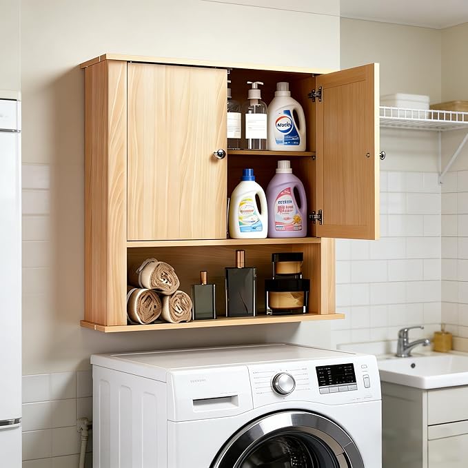 Bathroom Cabinet Wall Mount, Over The Toilet Storage Cabinet, Medicine Cabinet