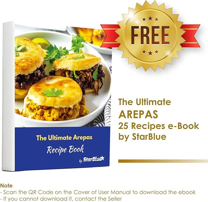 Electric Arepa Maker and Mini Pancake Maker by StarBlue