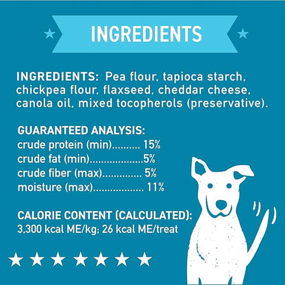 Cloud Star Wag More Bark Less Crunchy Grain Free Dog Treats, Cheddar Cheese, 14 oz. Box