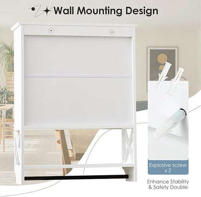 Wall Mounted Bathroom Cabinet, Farmhouse Medicine Cabinet