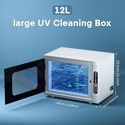Yofuly Sterilizer for Esthetician, 12L Large Sterilizer for Nail Tools