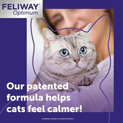 FELIWAY® Optimum 30 Day Cat Calming Plug In Pheromone Diffuser Starter Kit