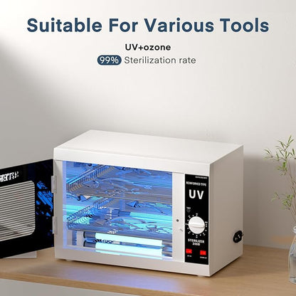 Yofuly Dual Lamp Sterilizer, 12L Large Sterilizer
