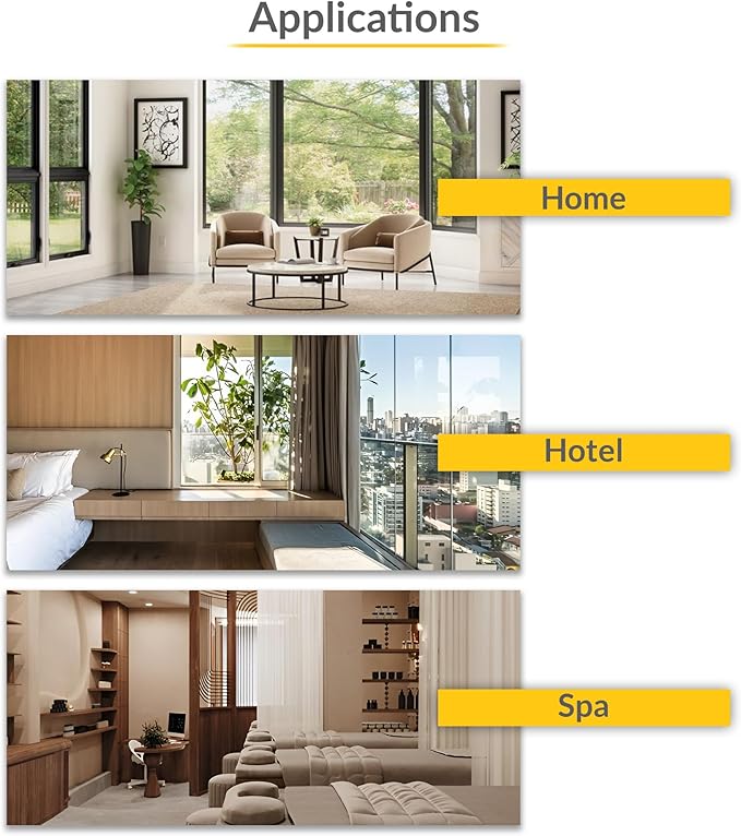 Brixwell SDCD38BN-CCP72-XCP50 Brushed Nickel 3/8" Fixed Panel Shower Door Deep