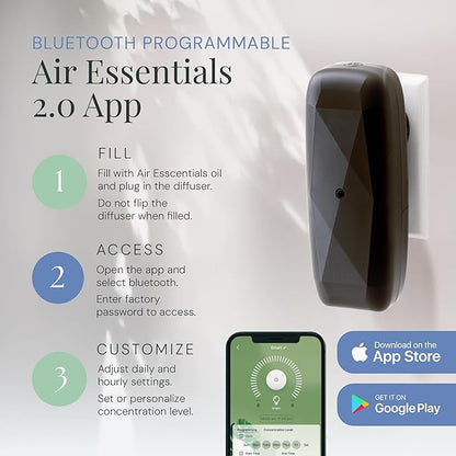 Air Esscentials The Diamond Gift Set, Smart Scent Air Machine