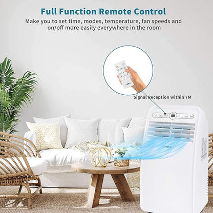 Uhome Portable Air Conditioner, 8000 BTU Compact AC Unit