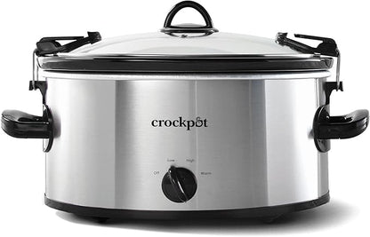 Crock-Pot SCCPVL600S Cook' N Carry 6-Quart Oval Manual Portable Slow Cooker