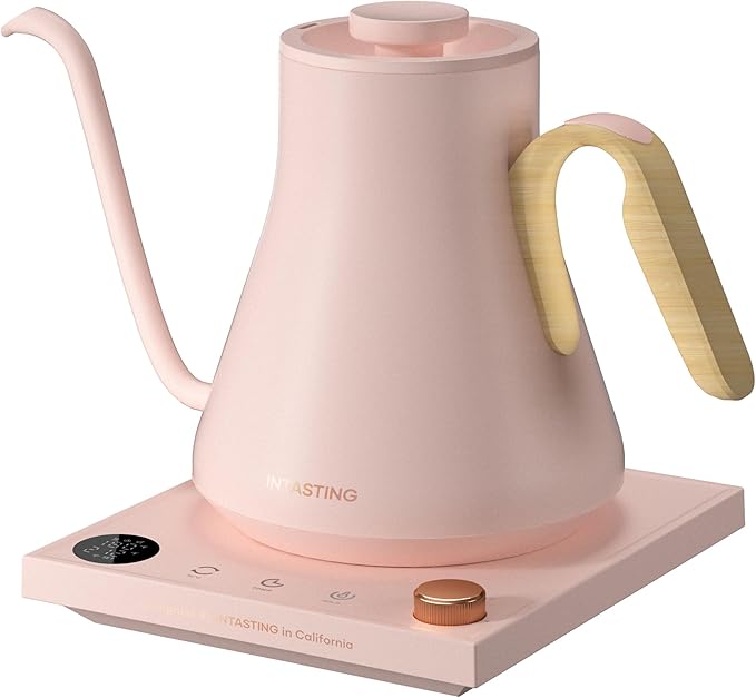 Electric Kettle, Gooseneck Electric Kettle, ±1℉ Precise Temperature Control