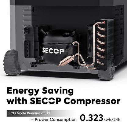 ICECO JP50 Pro Portable Refrigerator, 12Volt Car Fridge Freezer, Compact