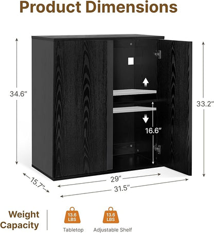63" Sideboard Buffet Cabinet