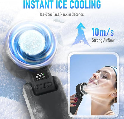 PlayHot Portable Handheld Turbo Fan