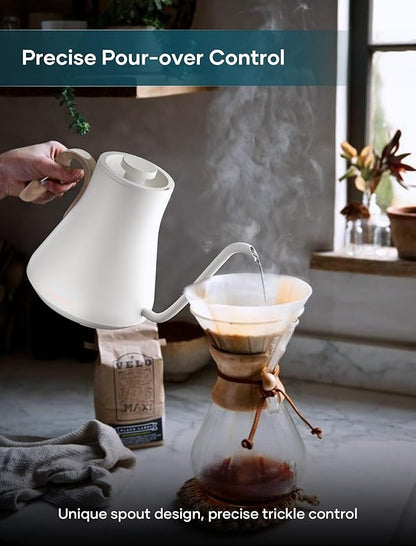 Electric Kettle, Gooseneck Electric Kettle, ±1℉ Precise Temperature Control