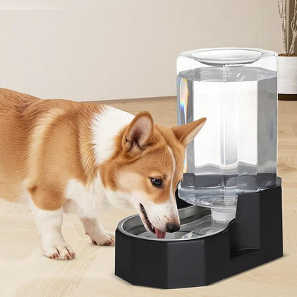 Sfozstra Large Dog Water Dispenser: 7L Automatic Gravity Water Feeder