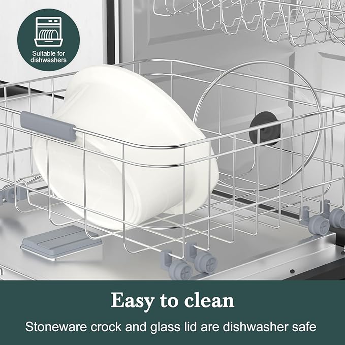 HOMECOOKIN 7-Quart Programmable Slow Cooker