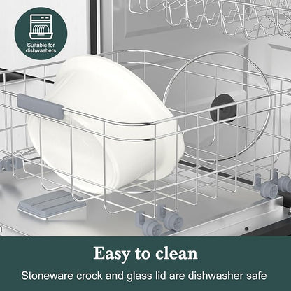 HOMECOOKIN 7-Quart Programmable Slow Cooker