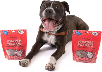 Polkadog Wonder Nuggets – Soft & Chewy Dog Treats with Sweet Potato & Beef – Healthy, Limited Ingredient Training Treats for All Dog Breeds and Ages – Natural, Made in USA – 10 oz
