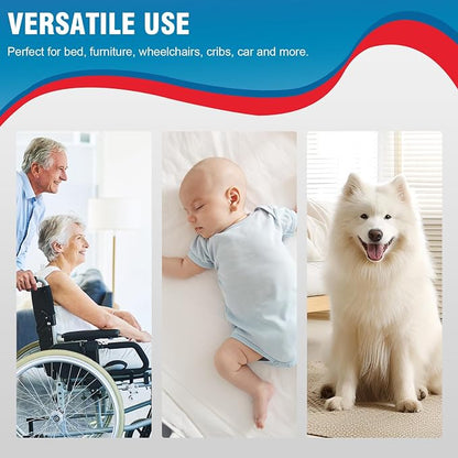 BIGGMED 50 Count Disposable Bed Pads 30" x 36" , Ultra Tear-Resistant, Super Absorbent Chux, Thicker Extra Large Incontinence Bed Pads, Pee Pads for Adults, Kids, Elderly, Pets