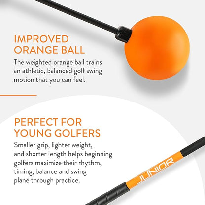 Orange Whip Golf Swing Trainer Aid Patented & Made in USA