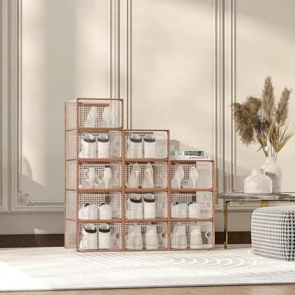 Kuject X-Large Shoe Storage Boxes Organizers