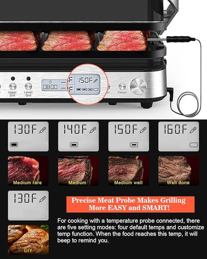 Panini Press Grill Sandwich Maker