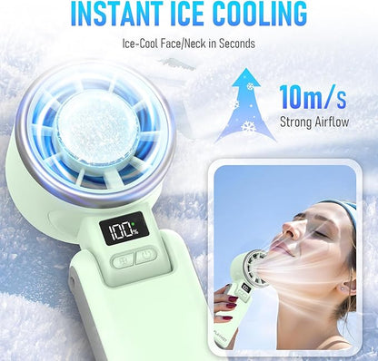 PlayHot Upgraded Portable Handheld Fan