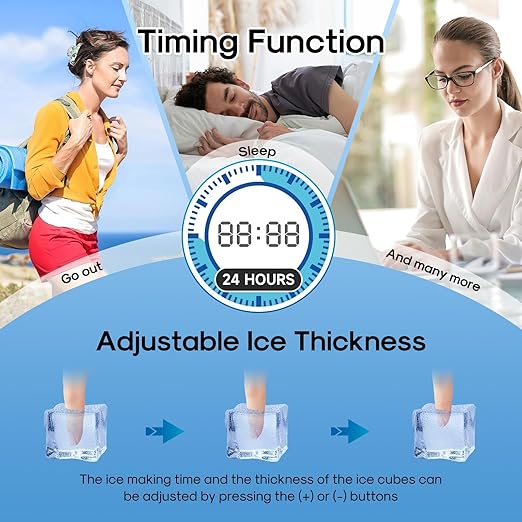 ICEPURE Under Counter Ice Maker