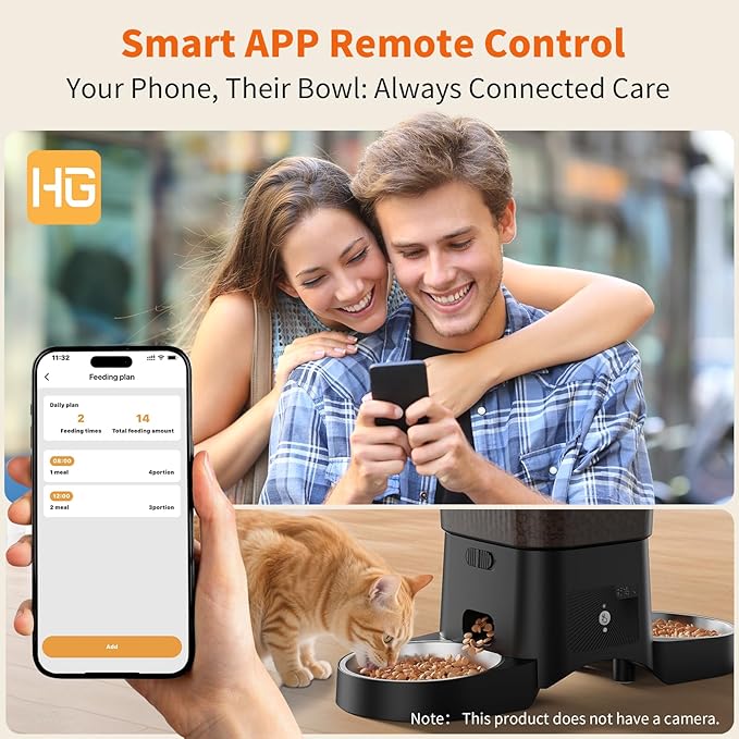 HoneyGuaridan Automatic Cat Feeder