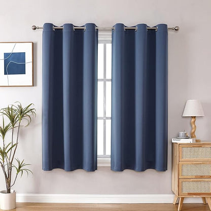 ChrisDowa Small Window Curtains 40 inches Long