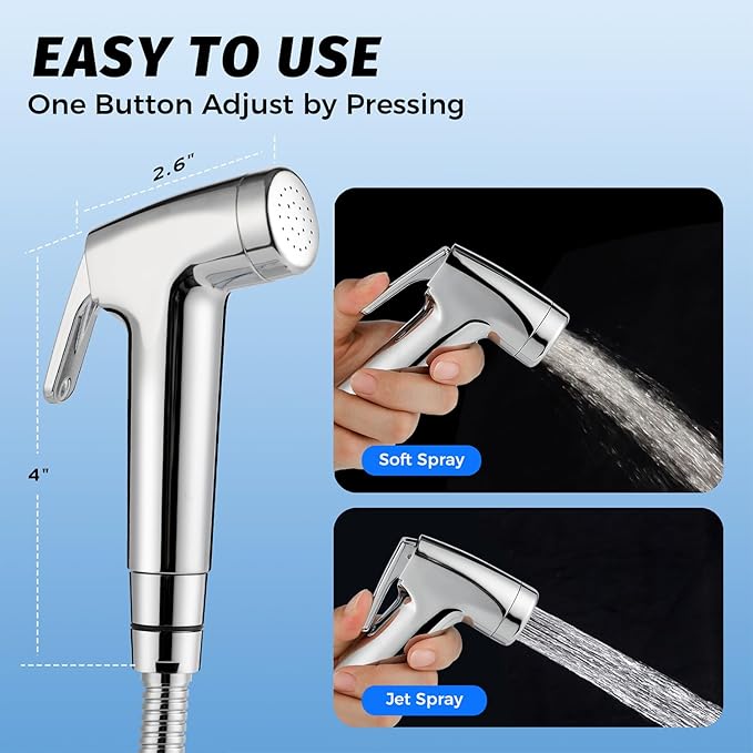 Handheld Bidet Sprayer for Toilet, Bidet Sprayer Kit