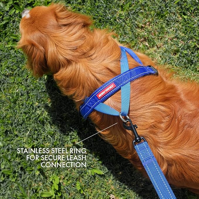 EzyDog Quick Fit Dog Harness, Soft Neoprene Padding - X-Large, Green Camo | Fast One-Click Buckle, Adjustable Fit, Strong Reinforced Materials, Reflective Stitching, No Pull Dog Harness, Easy Walking