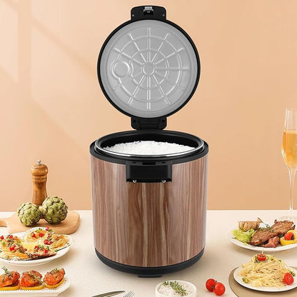 DNYSYSJ 6 Gallon Commercial Rice Steamer Cabinet, 23l Electric Rice Warmer